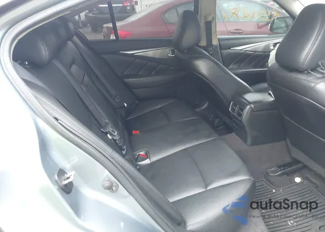 2017 Infiniti Q50 3.0T Premium from USA, damaged, VIN JN1EV7AR2HM837448